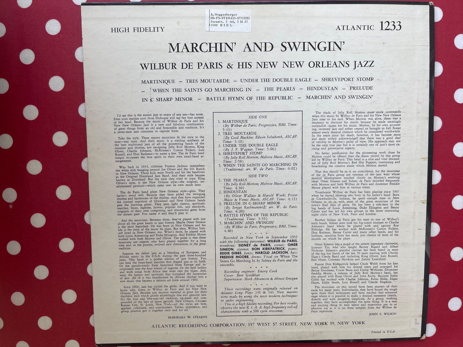 Dischi in vinile: A520/Wilbur De Paris - Marchin' and Swingin' – Usato da Frutigen venduto da Philippe_jsp 1