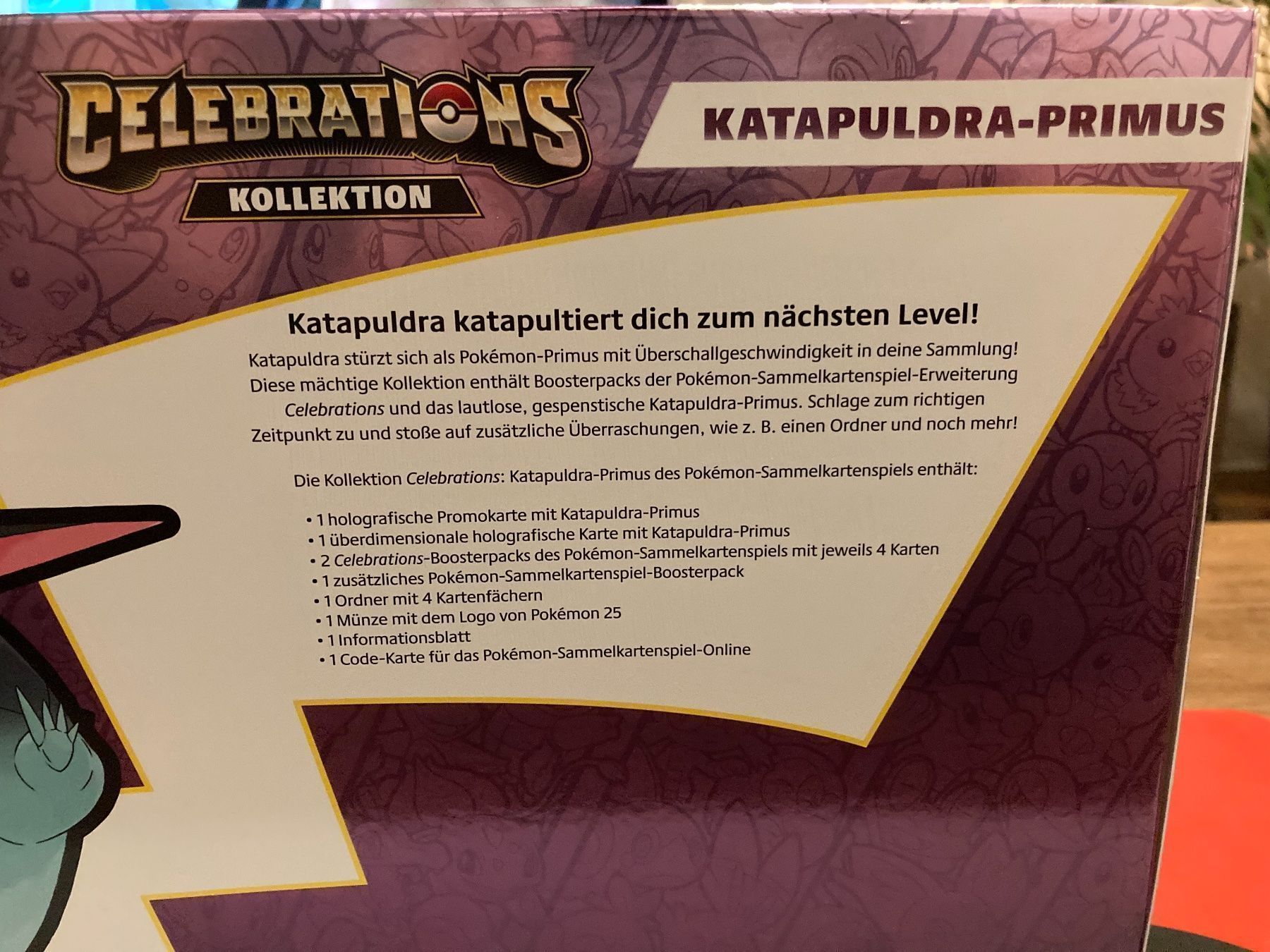 Pokémon Sammelbilder & Trading cards: Pokemon Celebrations Katapuldra-PrimusDE – Neu und originalverpackt aus Küssnacht am Rigi von Ebikoner 5