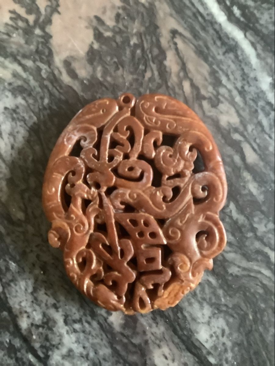 Ciondoli: Altes Jade Amulett – Usato da Zürich venduto da Albatros57 1