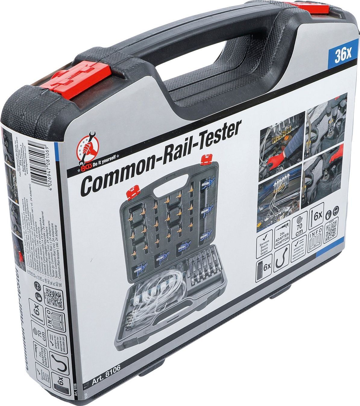 Tous les outils: Common-Rail-Tester inkl. 24 Adaptern – Neuf avec emballage d'origine à Dietikon par KFZ-Spezialwerkzeuge 2