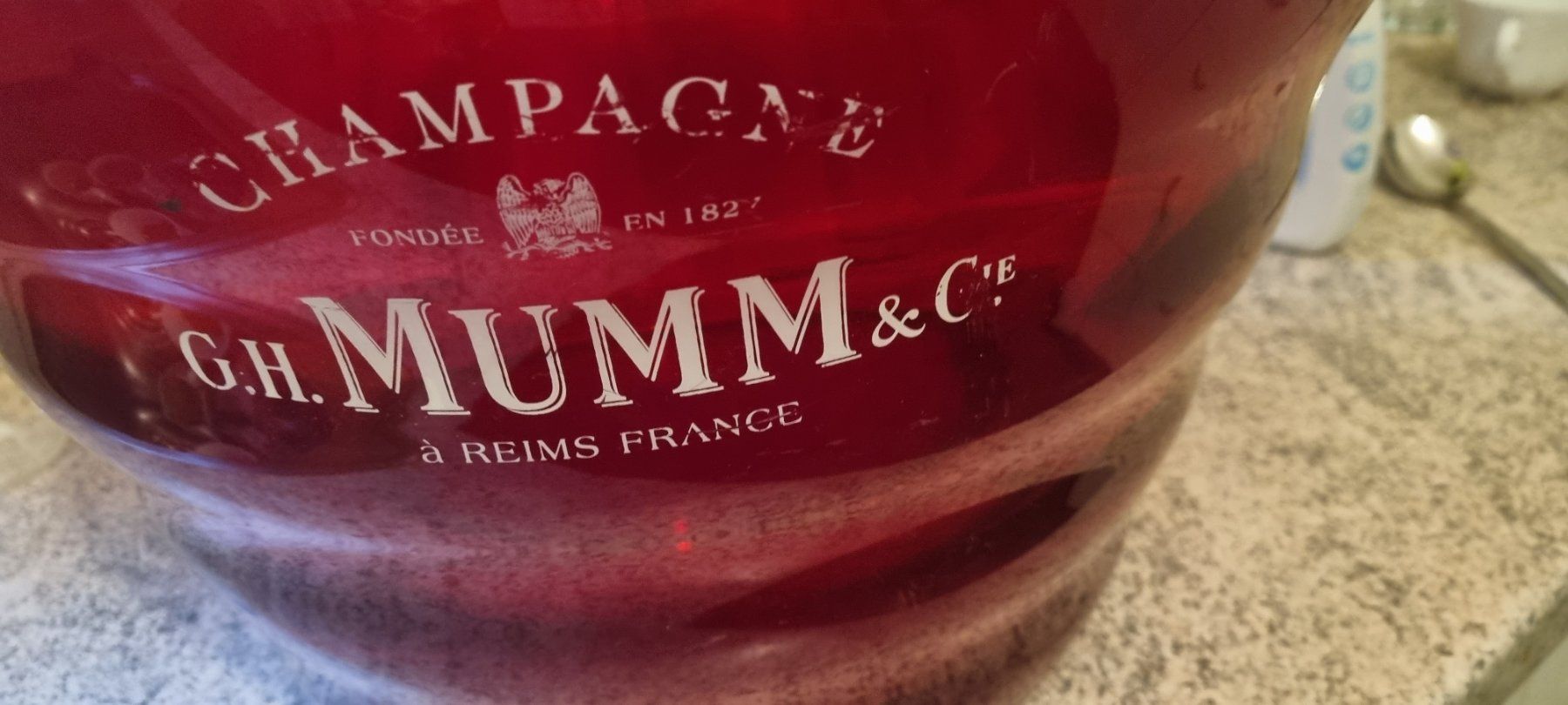 Altro: Champagnerkühler  G. H. MUMM Champagner Eimer / 1970er Jahre – Usato da Basel venduto da Jcva 7