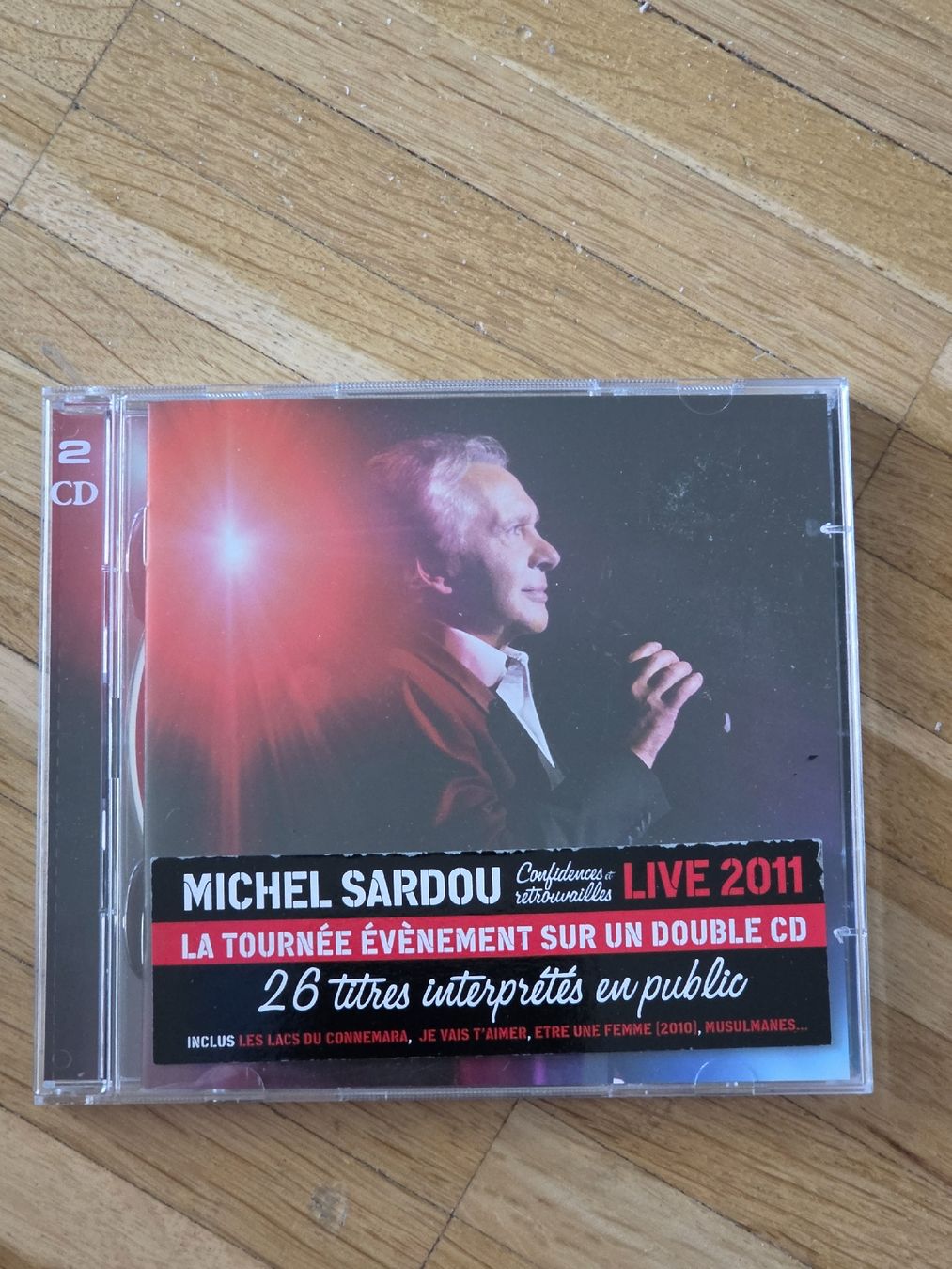 CDs: Doppel-CD: MICHEL SARDOU LIVE 2011 2CD – Gebraucht aus Aesch BL von immon