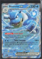 POKÉMON / Blastoise EX / Mew 151 🇺🇸