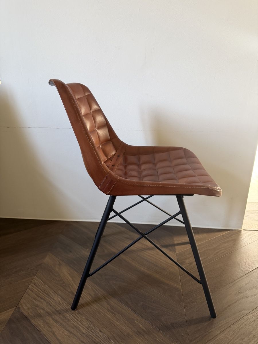 Sedie: Vintage Lederstuhl Caramel – Usato da Gossau SG venduto da sushifactory 1