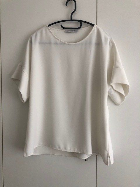 Gérard Darel Camicette: Stylische weisse Sommerbluse, Gerard Darel, 42 – Usato da Hünenberg See venduto da dustein