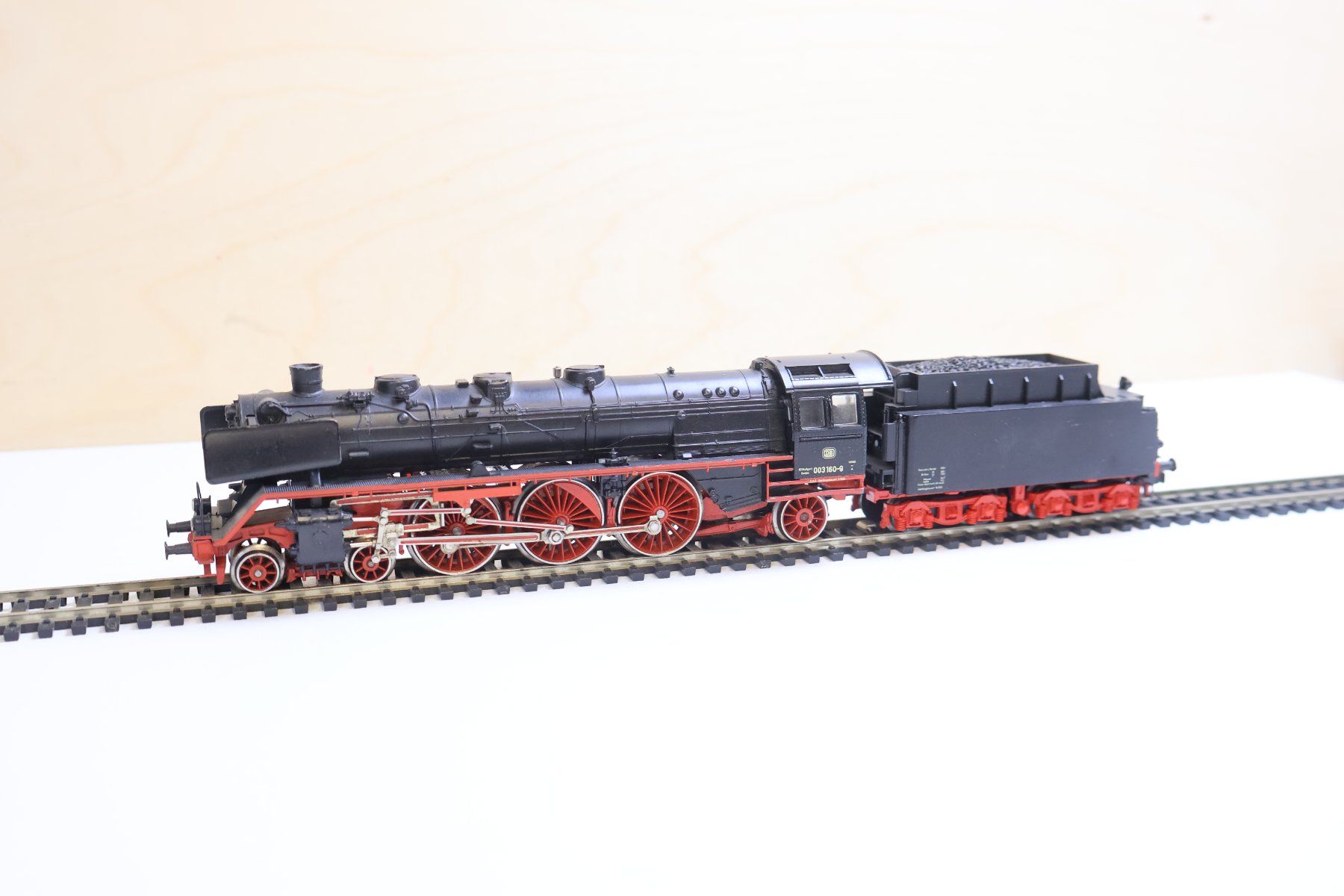 Märklin Modellini di ferrovie: Märklin grosse DB Dampflok BR 003 - H0 – Difettoso da Winterthur venduto da Monstera 1