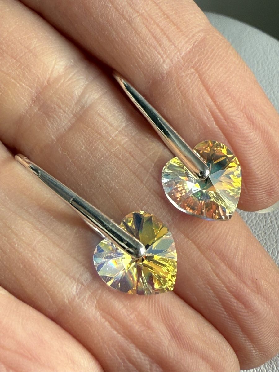 Swarovski Orecchini pendenti & Orecchini a lobo: Swarovski Crystal Herzchen Ohrringe NEU – Nuovo e nell'imballaggio originale da Basel venduto da Chili007 4