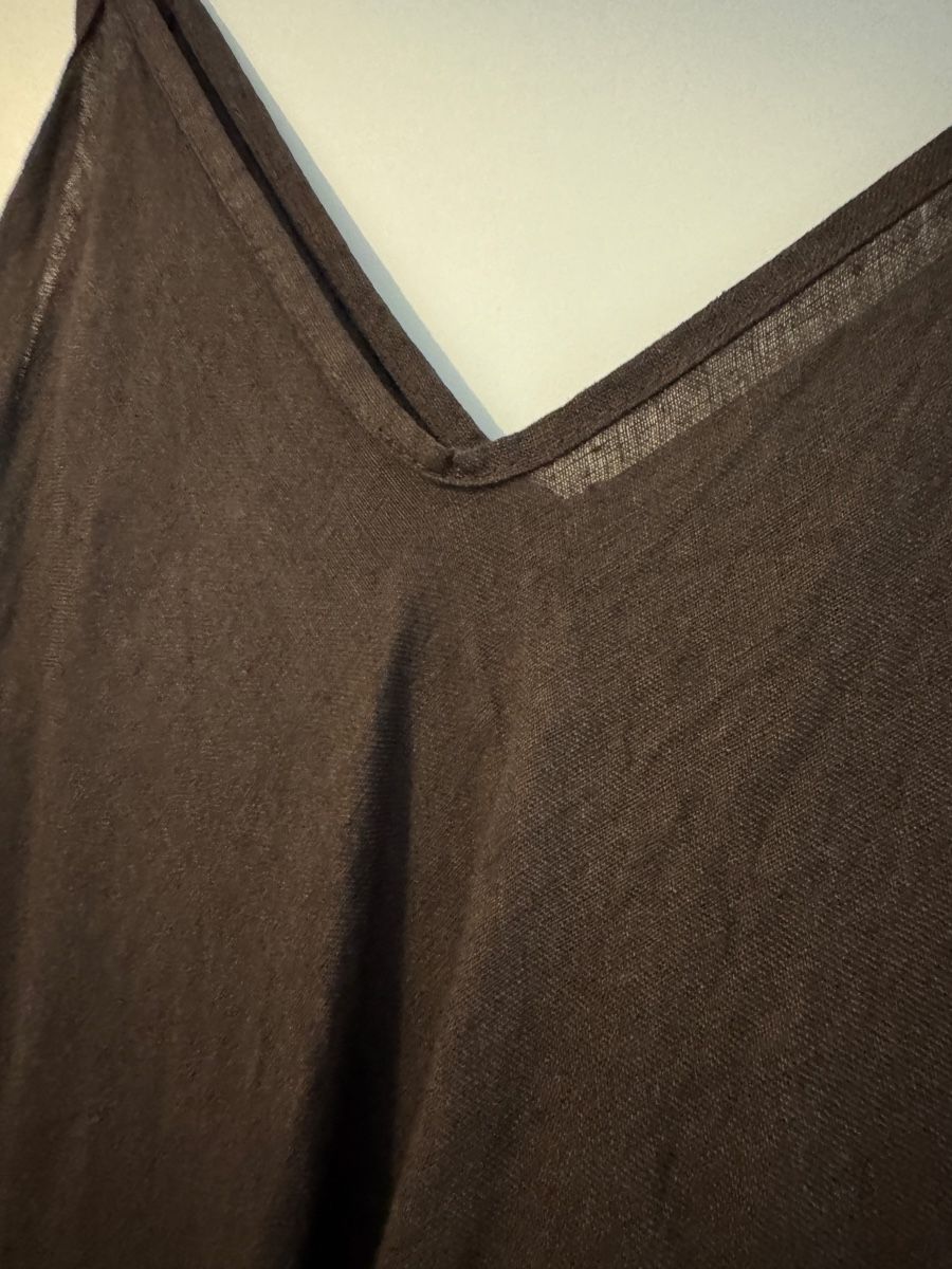 Kleider: leinenkleid  braun neu gr. 36 – Neu (gemäss Beschreibung) aus Seengen von Shiara 1