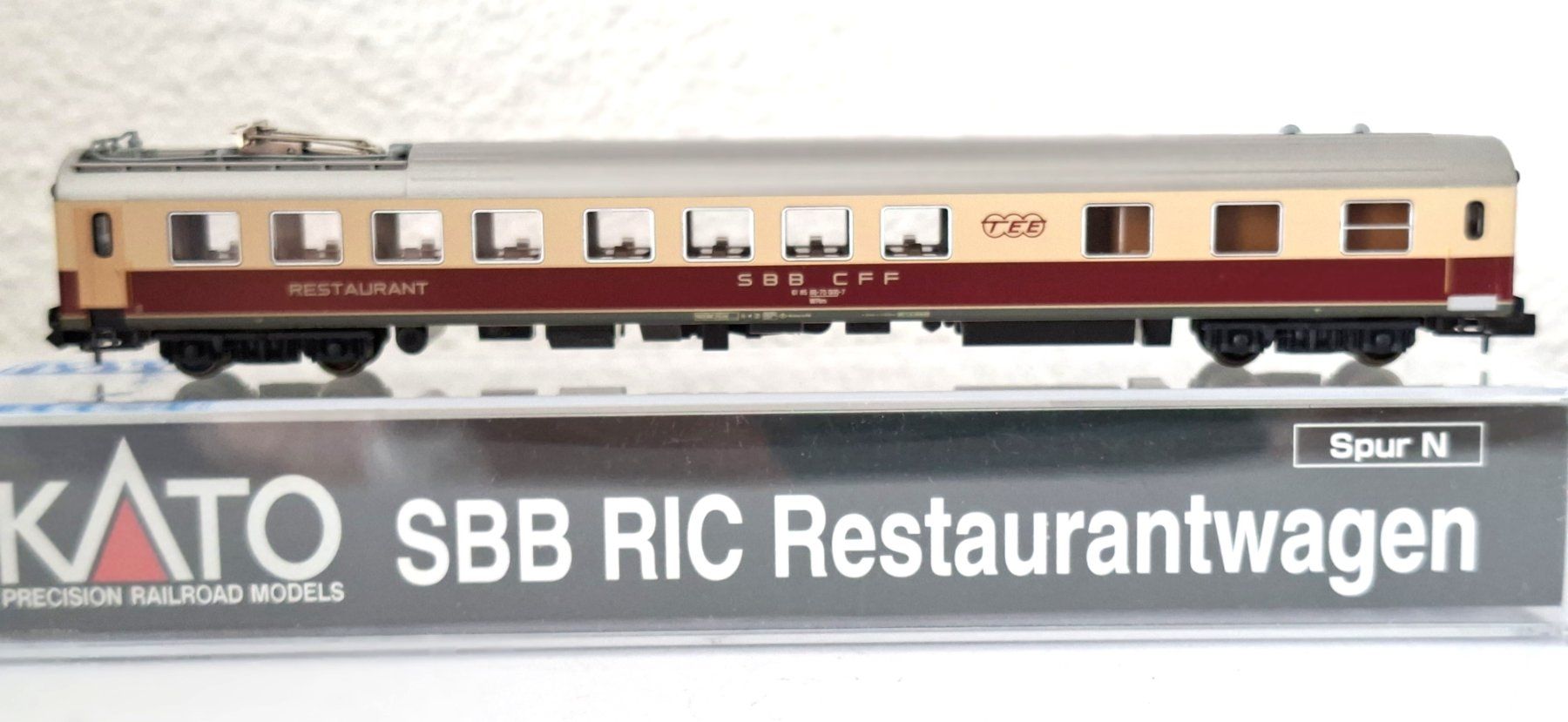 Kato Modellini di ferrovie: Kato SBB WRm  Restaurant  " TEE " K23302 – Nuovo (secondo la descrizione) da Biberist venduto da Ntrains 1
