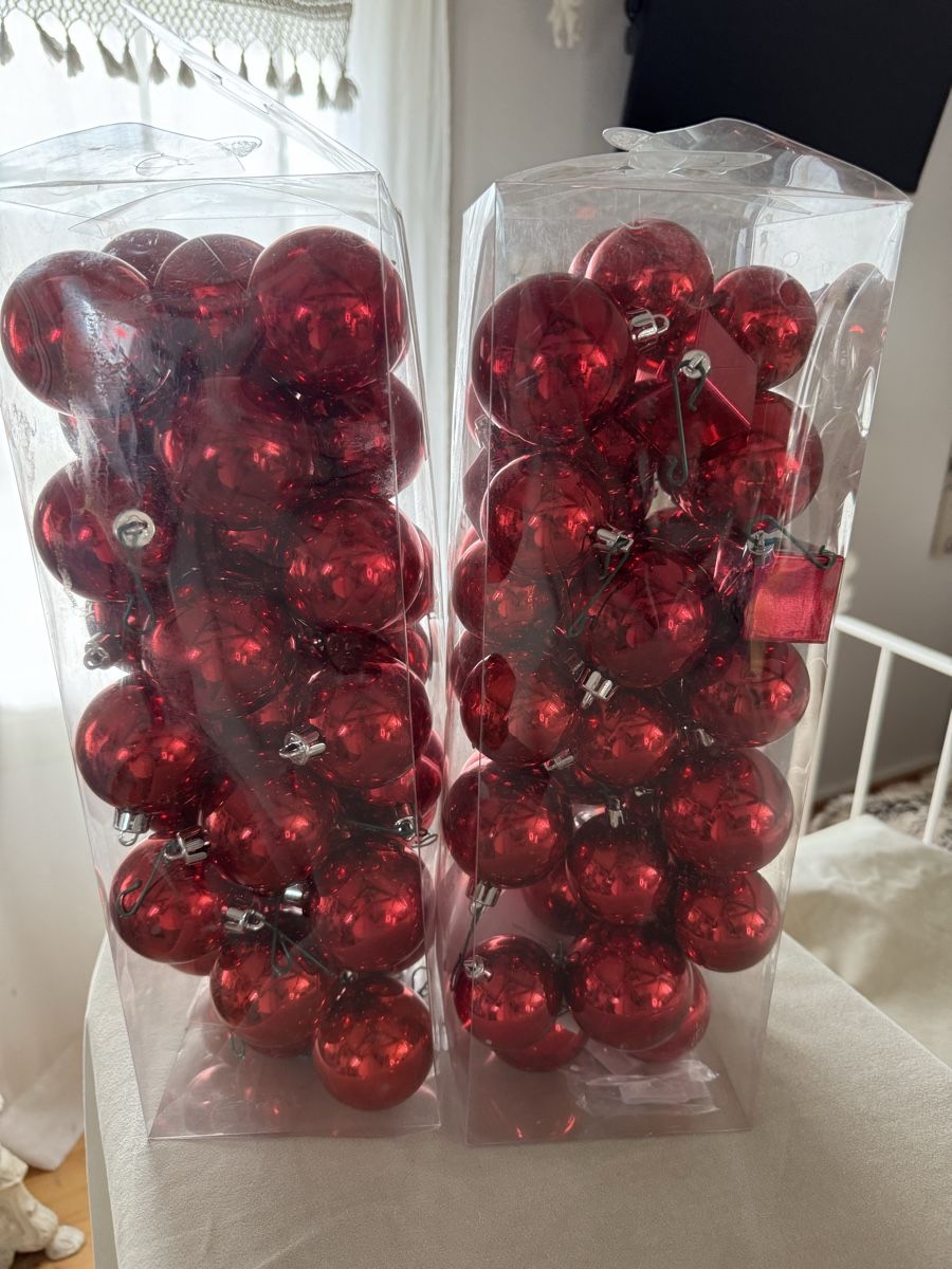 Weihnachtsschmuck, Kugeln, IKEA ca 100 Stk. (Gebraucht) in Lotzwil für CHF 5 – mit Lieferung auf Ricardo kaufen