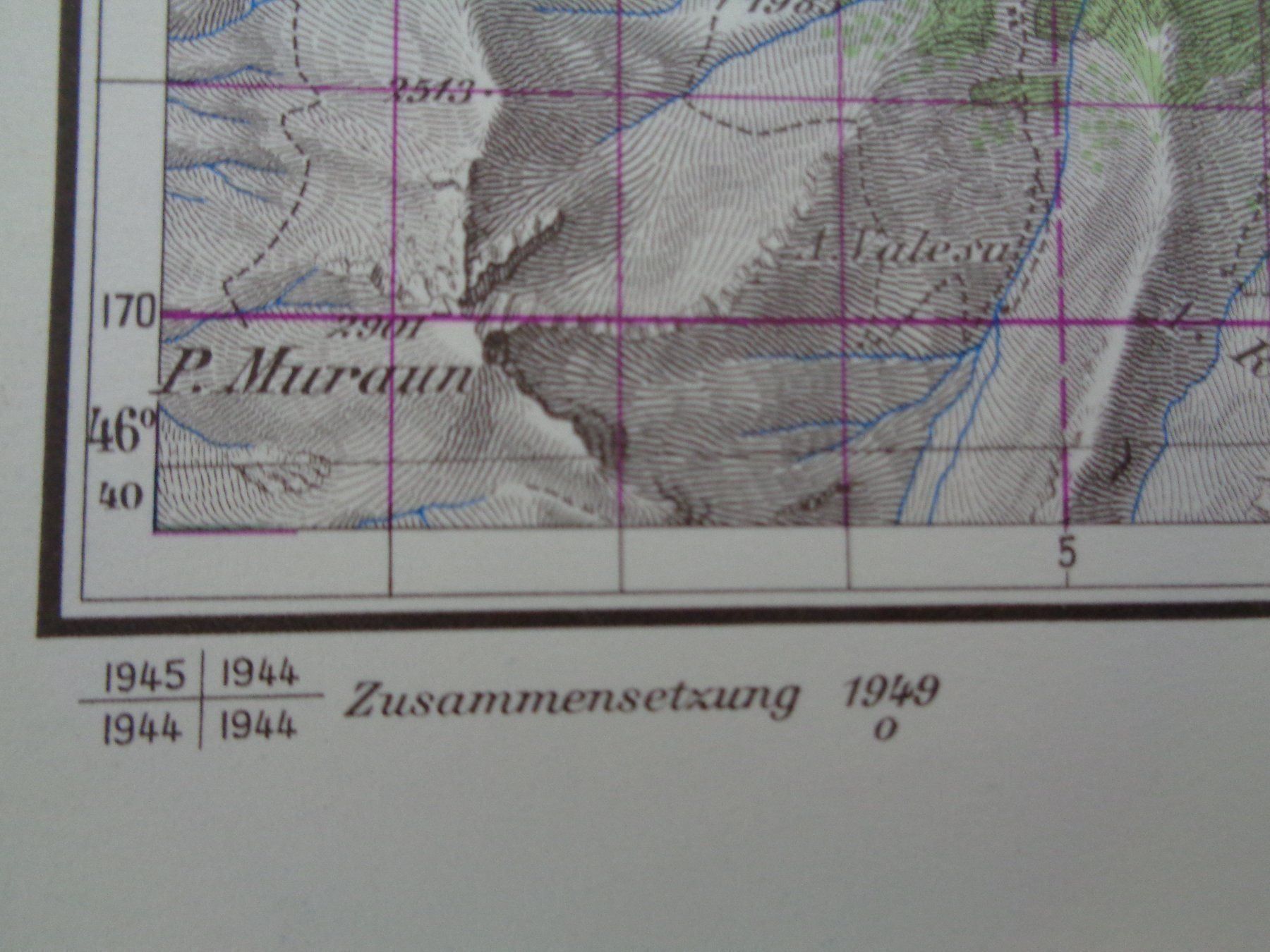 Cartine & Atlanti: Topographische Karte - Chur 1949 – Usato da Chur venduto da omonia 2