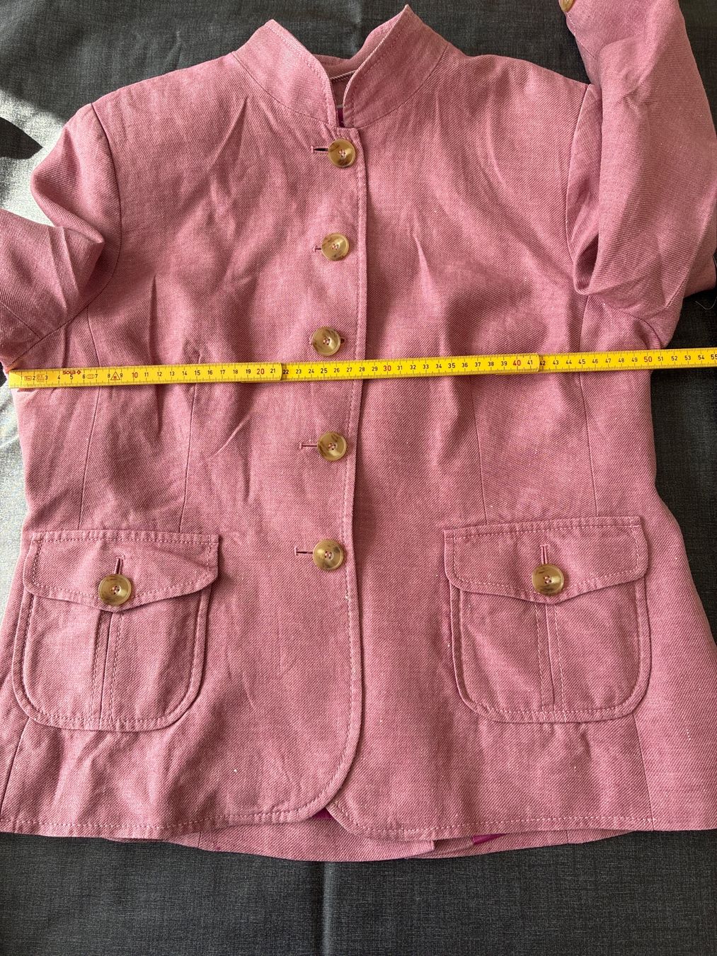 Giacche: Sommer Leinen-Blazer von Highmoor Gr 42 – Usato da Davos Platz venduto da nanigl 5