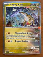 Pokemon Raging Bolt Holo (Versand gratis)