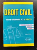 Droit civil. Tout le programme de la Licence 1. Ellipses