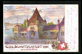 Luzern, Eidgenössisches Schützenfest 1