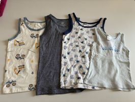 4 x Unterhemd für Jungs 98/110/122