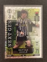 Topps Match Attax Matias Soule Juventus Turin