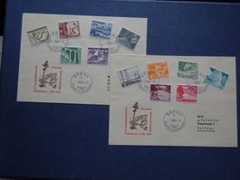 1949 Technik und Landschaft FDC BERNA Illustration
