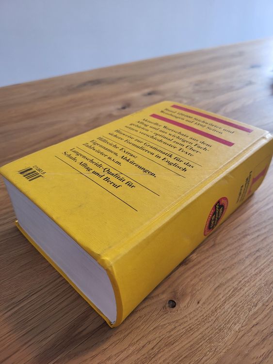 Livres: Langenscheidt Wörterbuch Englisch-Deutsch – D'occasion à Wetzikon ZH par Babzee4 2