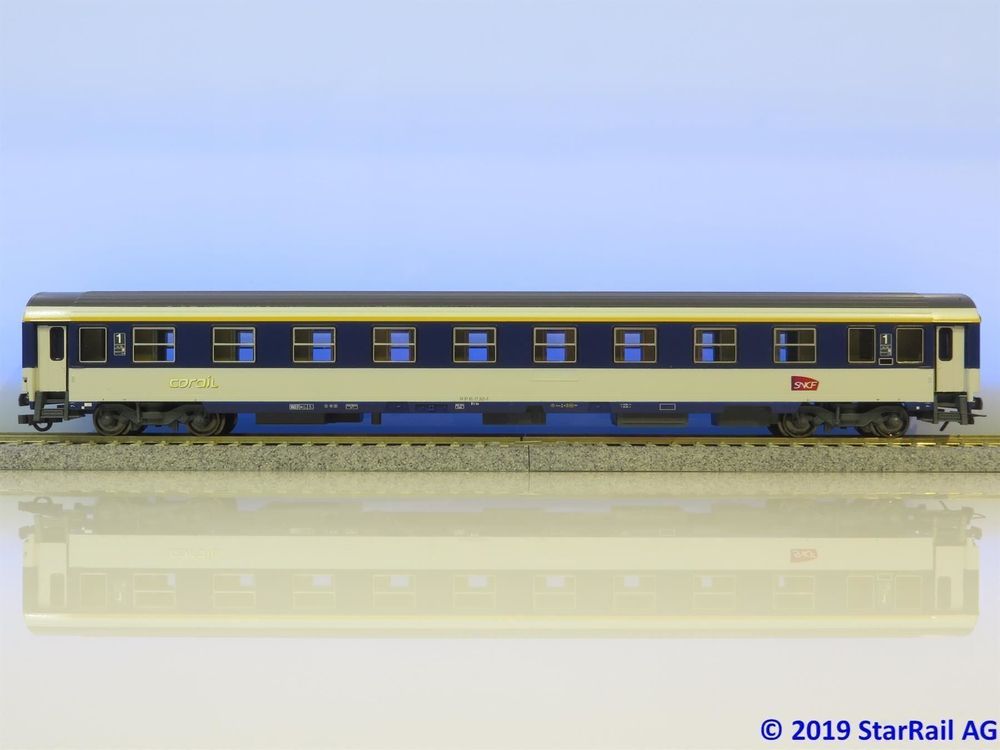 Roco 45388 SNCF Voiture couchettes Corail 1ère classe A9c9ux (Gebraucht ...