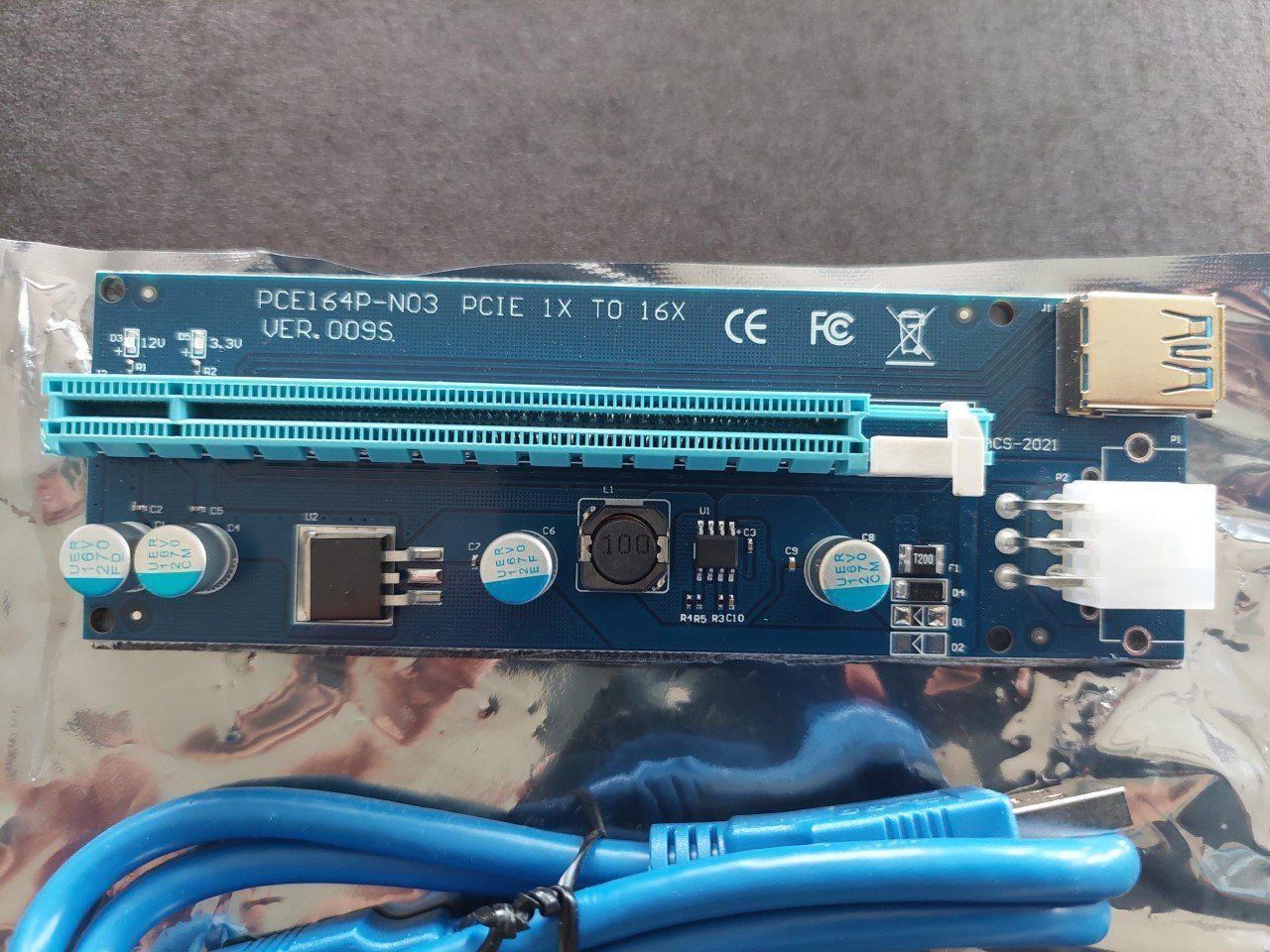 Elektronikbauteil: PCI-E Riser Express USB 3,0 - für Miners – Neu (gemäss Beschreibung) aus Holderbank AG von Tuhwd 2