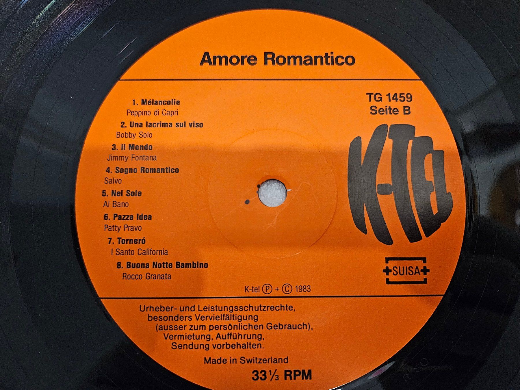Dischi in vinile: Amore Romantico (LP, Pop, Compilation) – Usato da Uster venduto da Vinyl-Leidenschaft 7