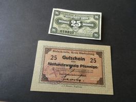 Dt. Reich, Bielschowitz - Notgeld
