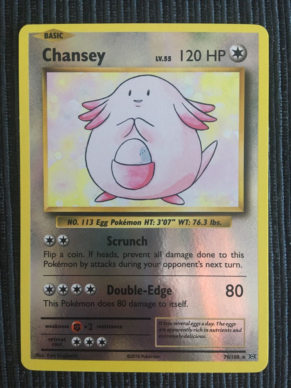Pokémon Carte collezionabili: Pokemon Chansey Reverse Holo XY Evolutions – Nuovo (secondo la descrizione) da Wabern venduto da Collectfun