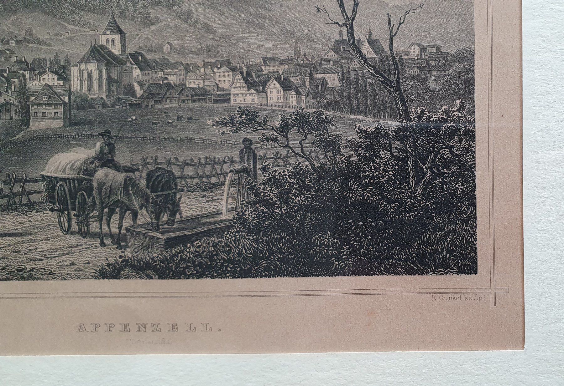 Incisioni: Bild - Stich von Appenzell – Usato da Kreuzlingen venduto da Rschweiz1 2