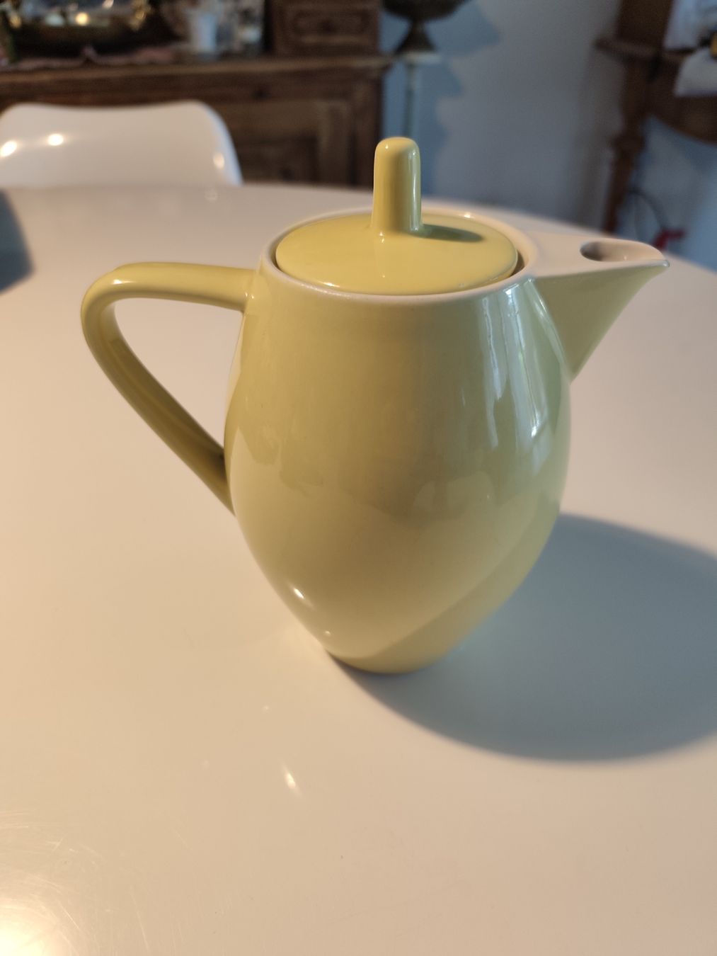 Rössler Teekannen: Rössler Kaffeekanne gelb – Gebraucht aus Meinisberg von Destiny1972