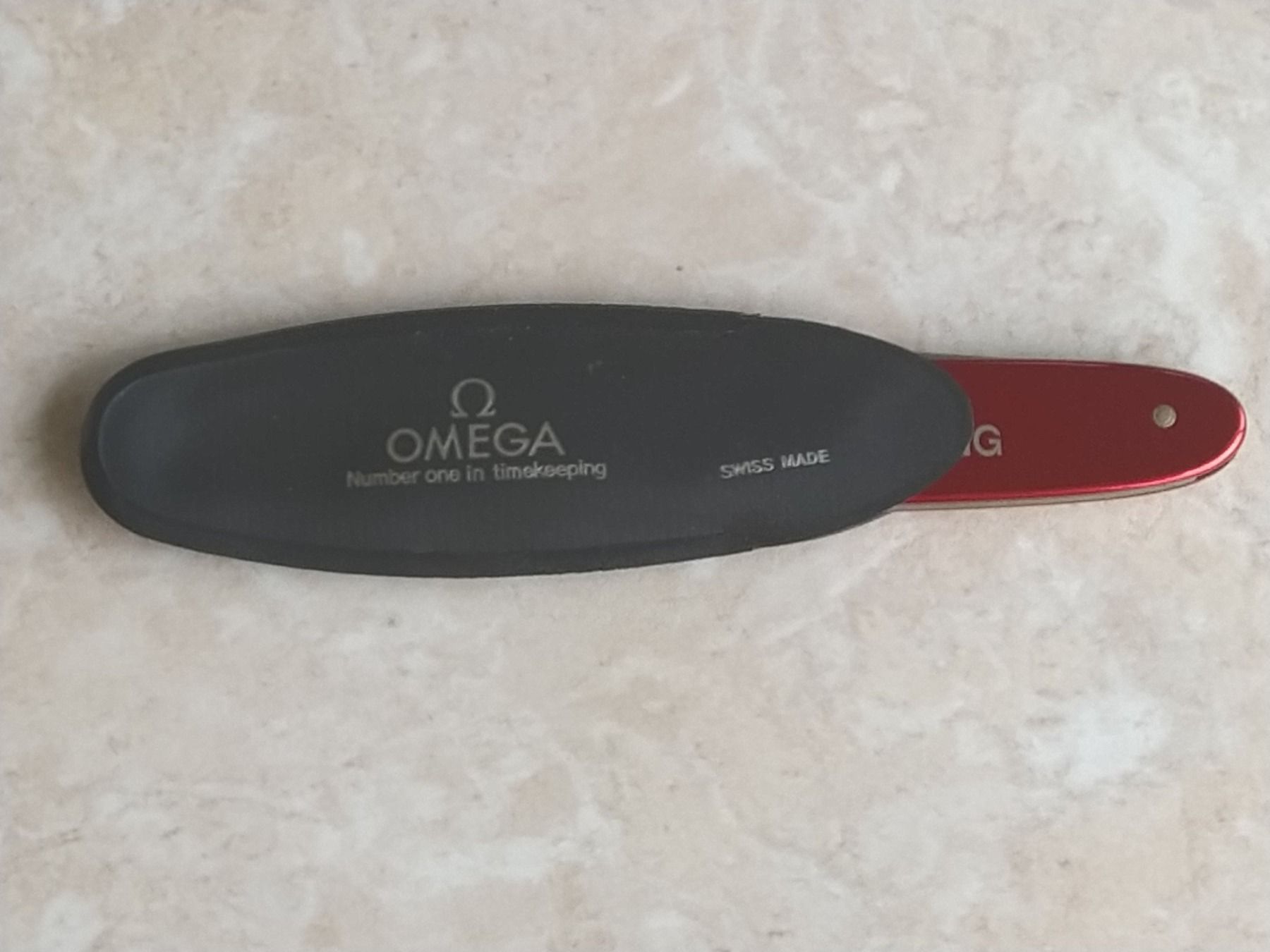 Victorinox Taschenmesser: Omega "Sports Timing" Sackmesser – Neu (gemäss Beschreibung) aus Basel von magicpower99 1