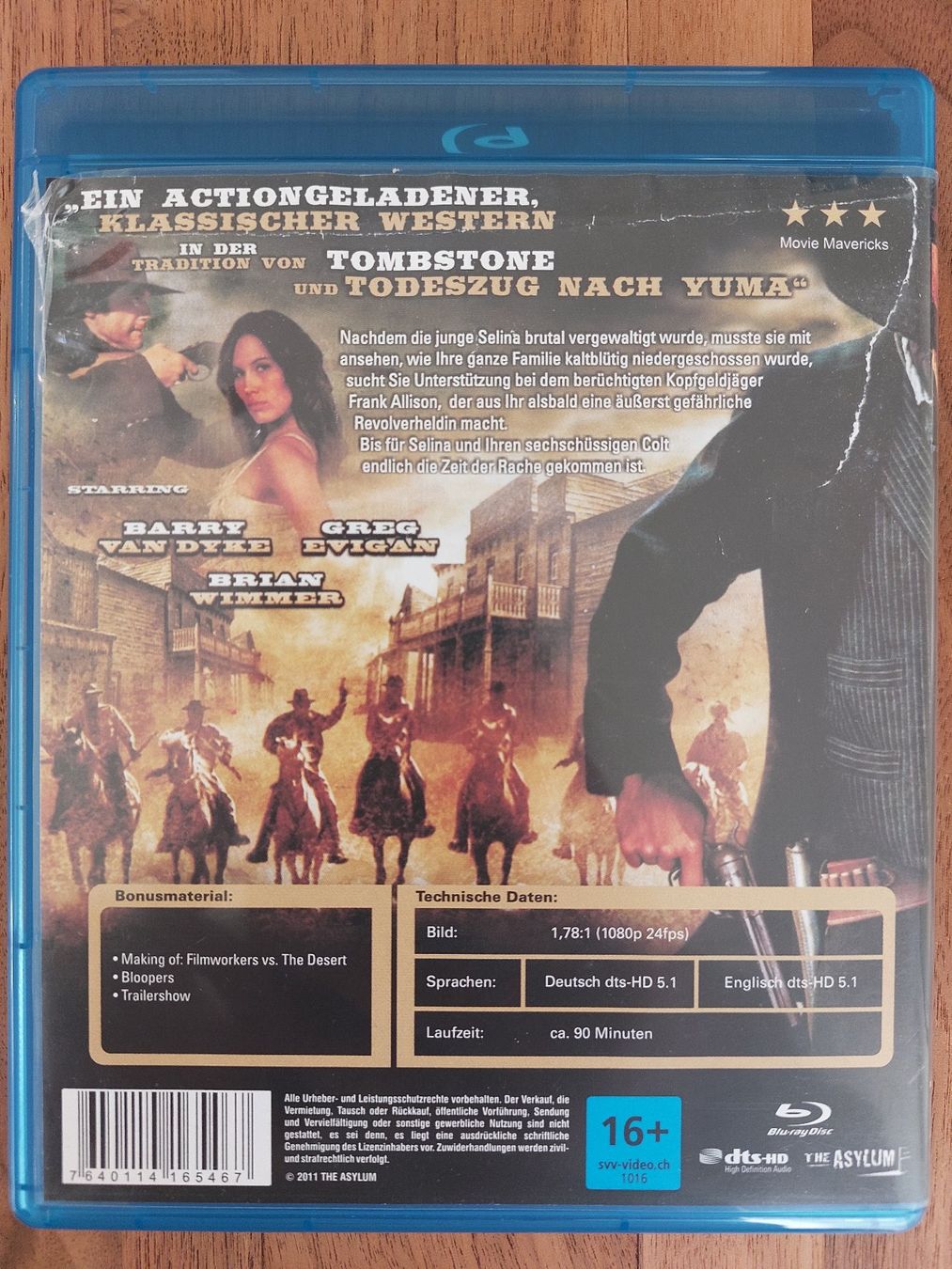 Tutti i DVDs: Blu Ray - 6 Guns – Usato da Rheinfelden venduto da FilmAuktion 1