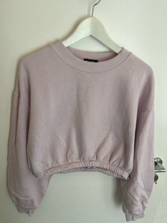 Tally Weijl Crop-Sweater, Gr. S, altrosa - Kuschelig! (