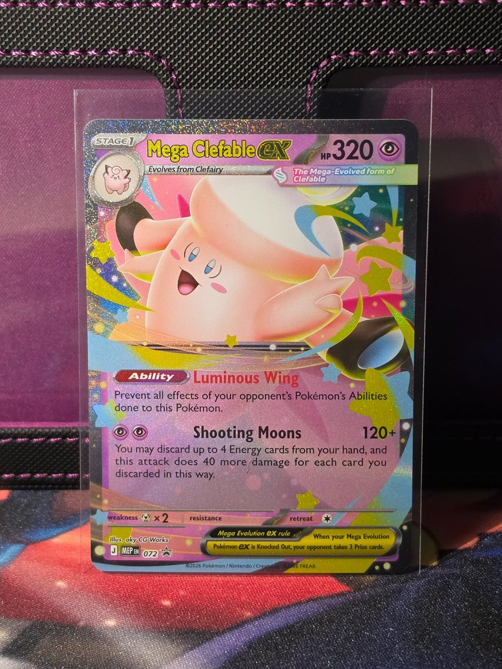 Pokémon Carte collezionabili: Mega Clefable ex 072 – Usato da Binningen venduto da oscark77