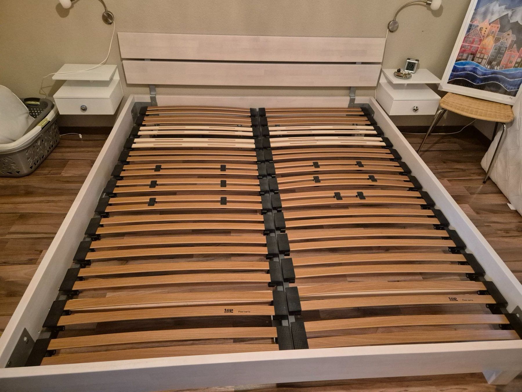 Betten: Modularbett inkl. 2 Lattenrosten 180 x 200 cm – Gebraucht aus Reinach AG von Erika_1963