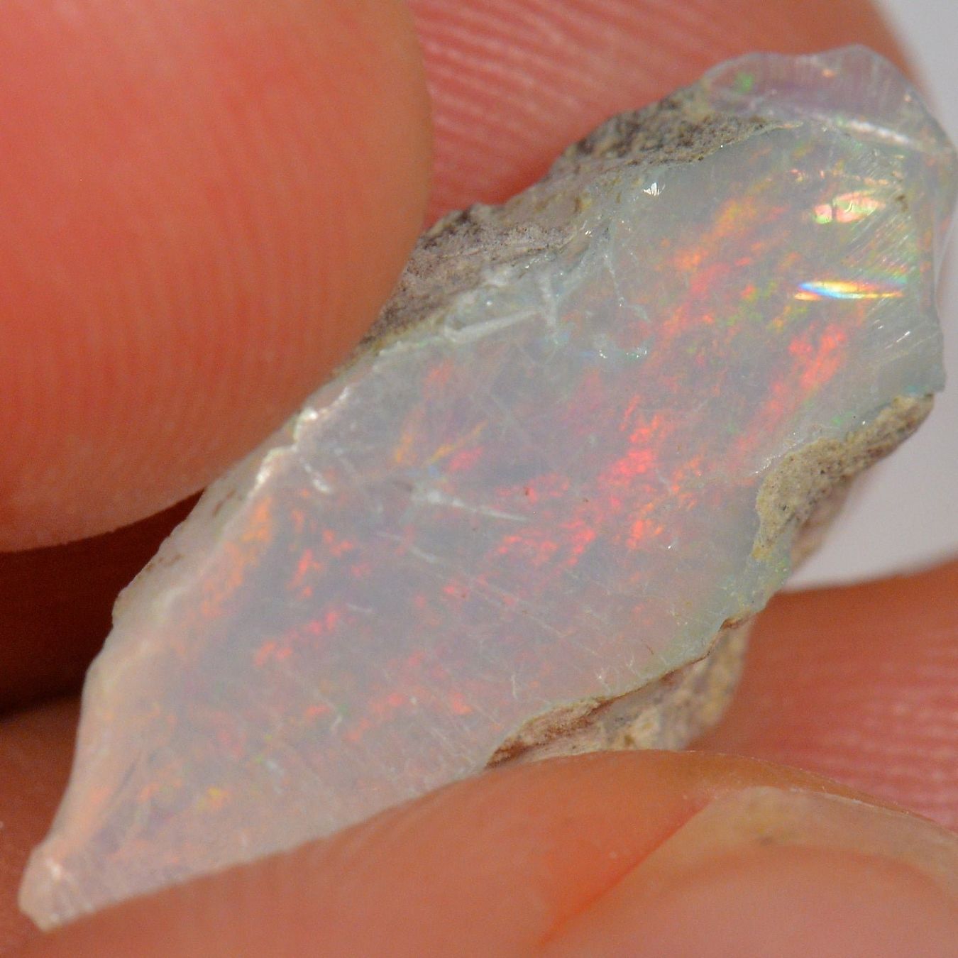 Pierres précieuses: 7.4 Karat - Roher Äthiopischer Welo Opal – Neuf (Voir description) à Rüti ZH par DeinOpal 3