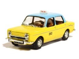SIMCA 1000 TAXi ALGER 1962 GELB 1:43 ALTAYA