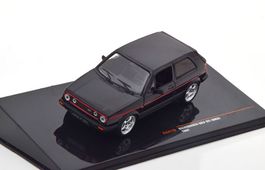 VW Golf II GTI Phase I Custom 1984 schwarz /rot 1:43 von IXO