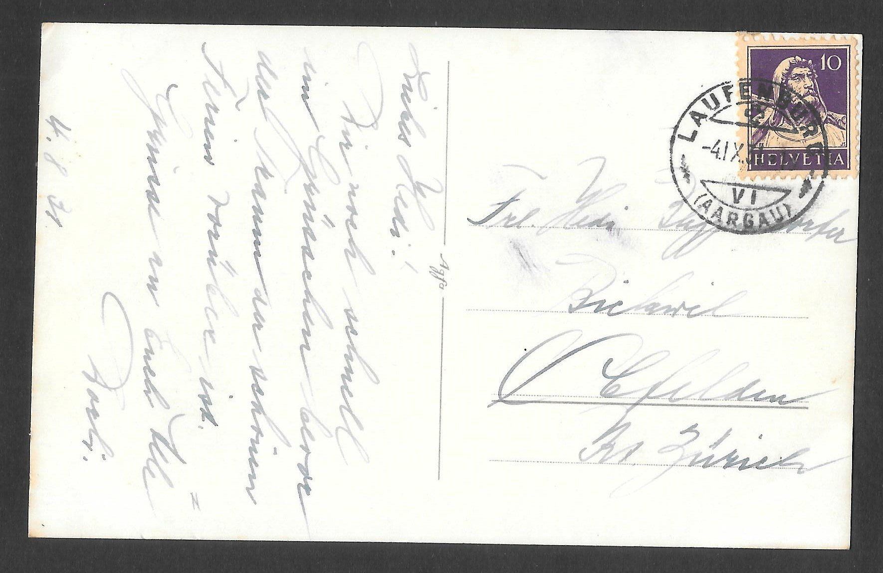 Cartoline postali: Laufenburg Teilansicht – Usato da Olten venduto da clotaldi 1