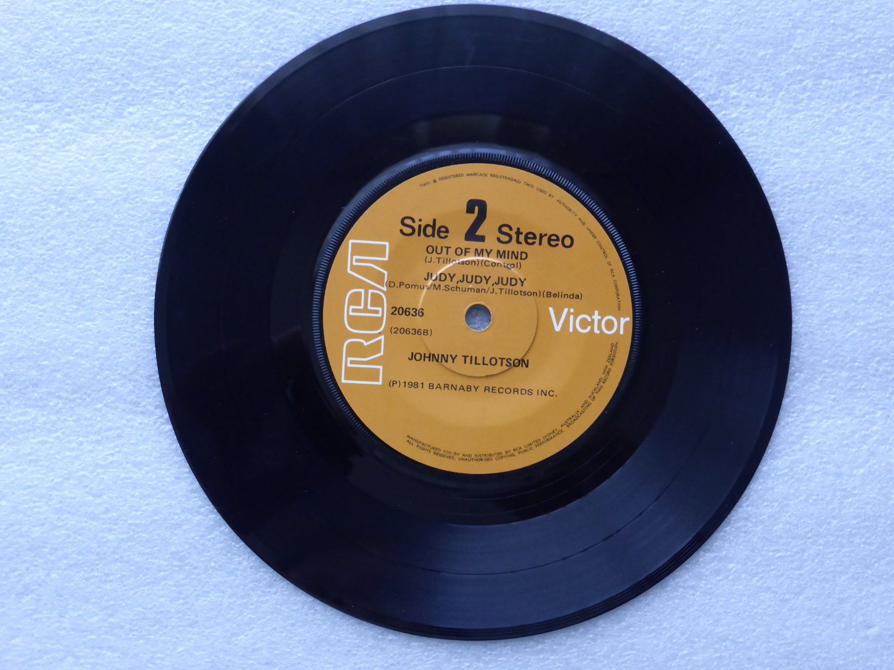 Dischi in vinile: Vinyl Single   EP  JOHNNY TILLOTSON – Usato da Küssnacht am Rigi venduto da Mondkinder 2