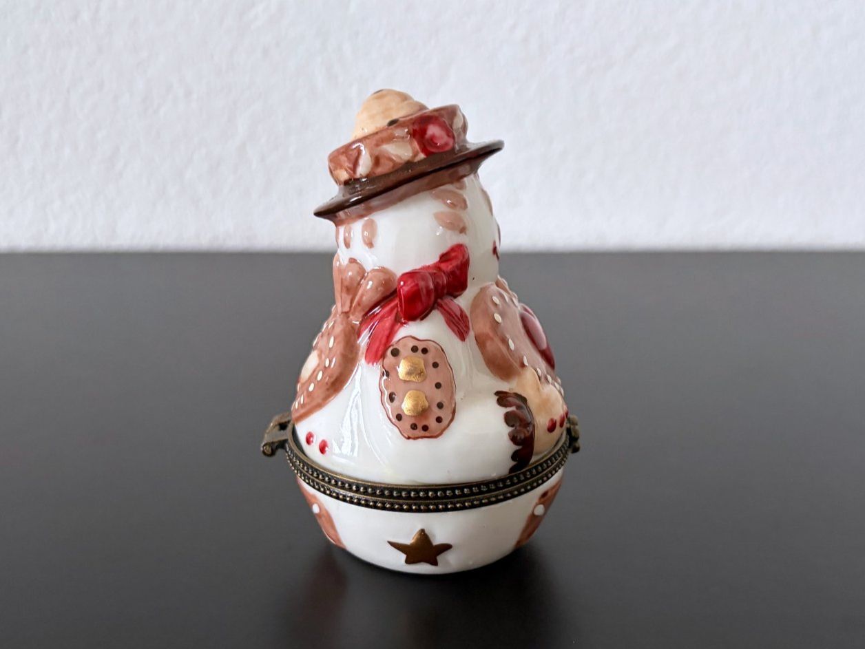 Villeroy & Boch Tutte le decorazioni: Villeroy & Boch Dose Schneemann mit Lebkuchen, Ginger – Usato da Birr venduto da Jamonline 2