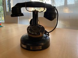 Ab 52.- Alte Telefon Antik Vintage Retro Scwharz