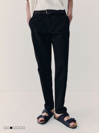 Pantalon chino H&M noir