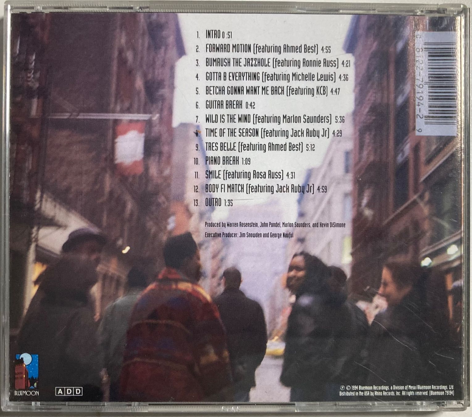 CD: THE JAZZHOLE - THE JAZZHOLE – Usato da Poliez-Pittet venduto da Newtown-Records 1