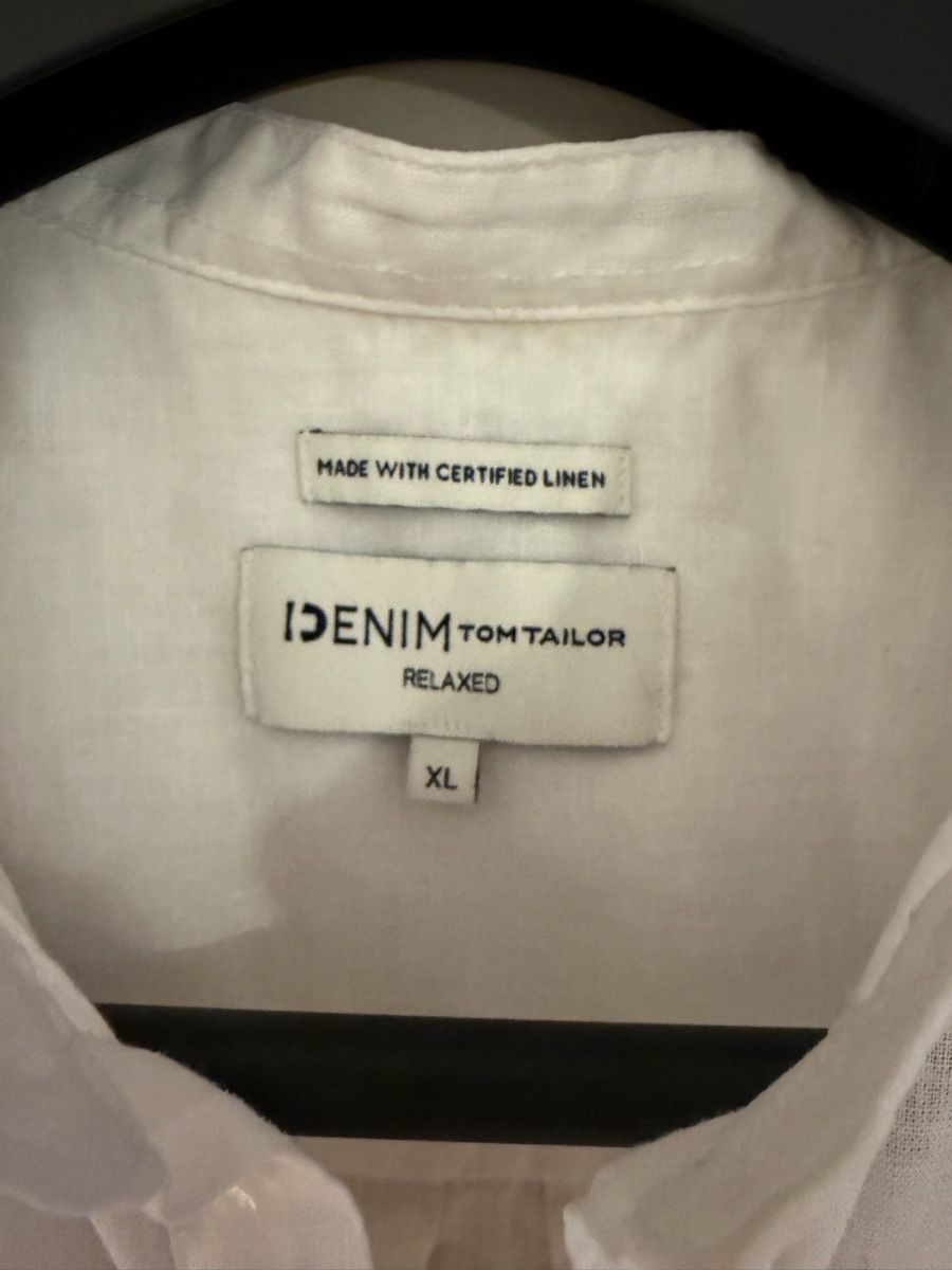 Tom Tailor Camicie: Tom Tailor Denim Herren Leinenhemd – Usato da Siebnen venduto da Eug_142 3