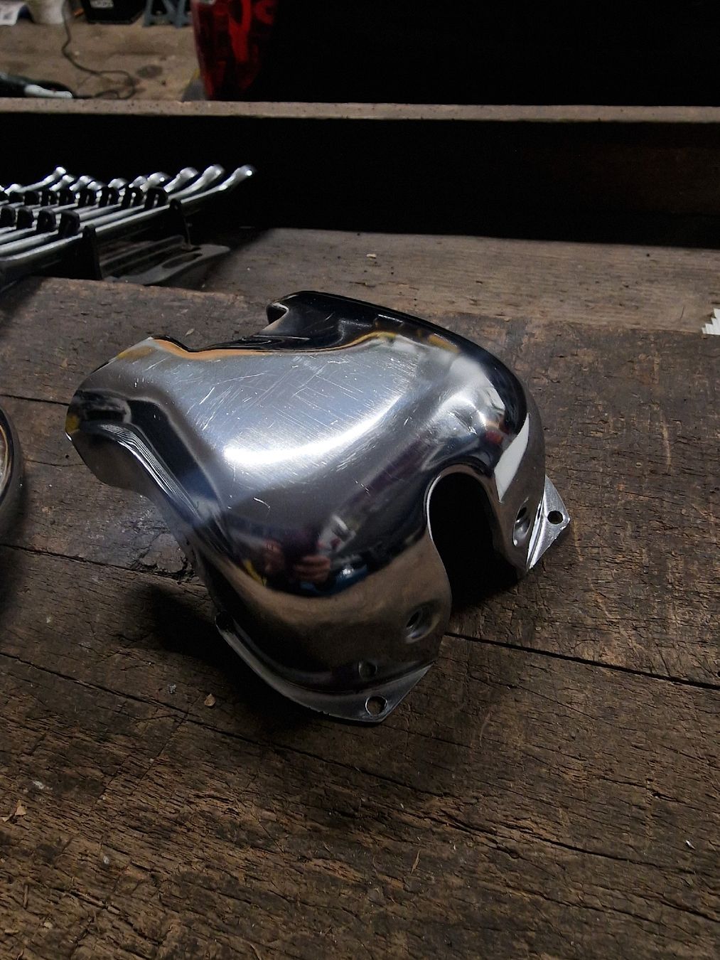 DKW Pièces pour mobylette: DKW M50 Gebläseverschalung Luftleitblech – D'occasion à Ernetschwil par Volvo0815 5