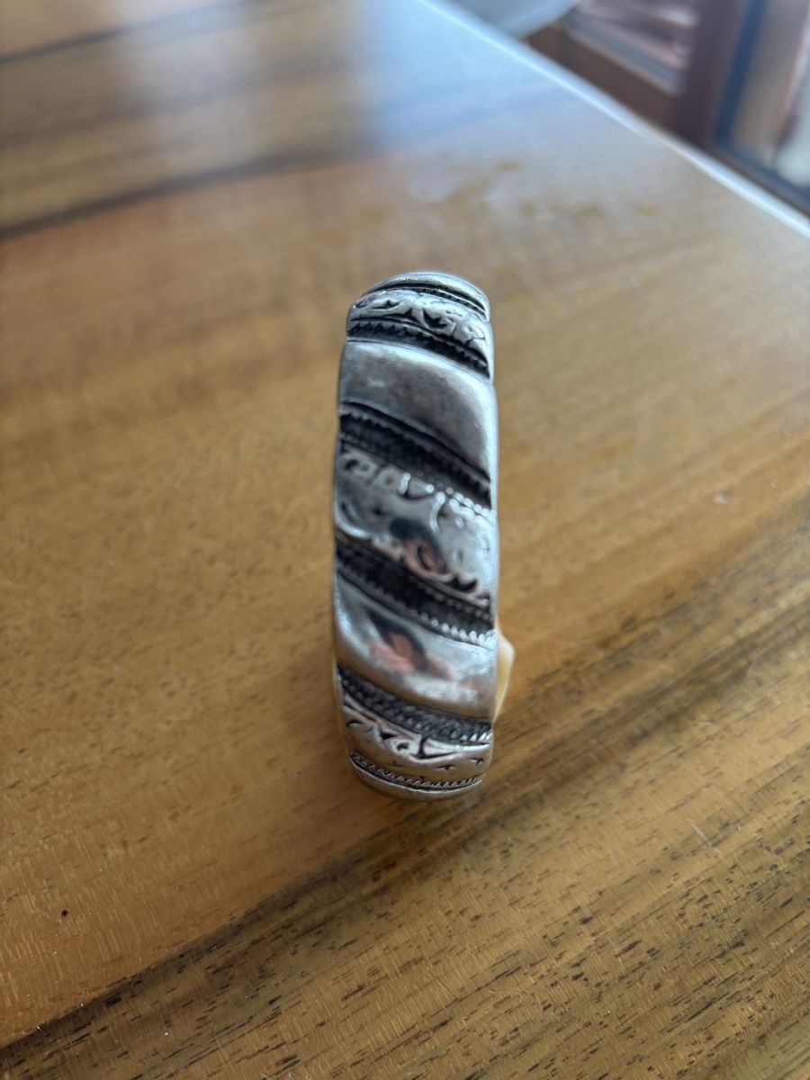 Bracciali & Braccialetti: Sehr alte Armspange aus massivem Silber – Usato da Bern venduto da Himmelsherold 3