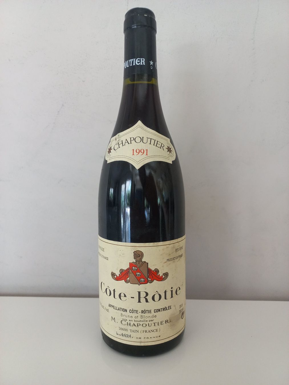 Vino: Vin Côte-Rotie 1991 – Usato da Ollon VD venduto da Timit 1