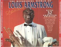 2-CD Louis Armstrong - Wonderful world/32 grössten