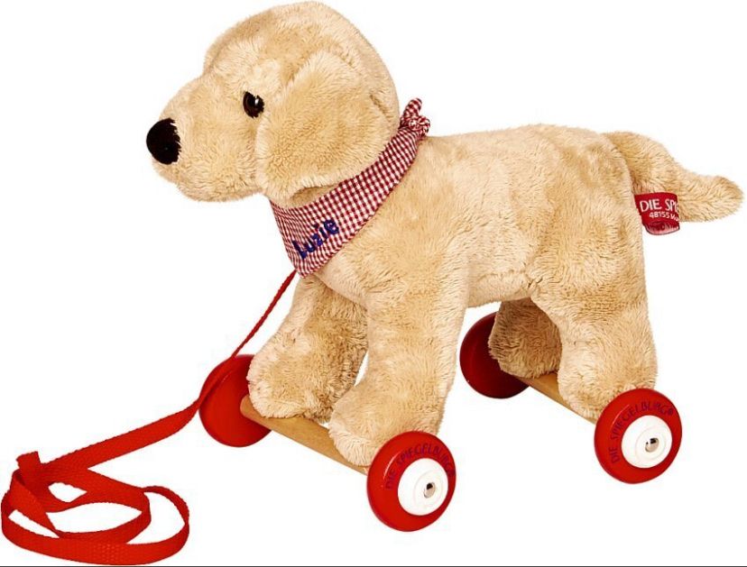 Giocattoli: Hund Lucy auf Holzrollen NEU – Nuovo (secondo la descrizione) da Gerlikon venduto da jabadabadu